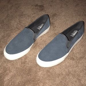 Brand New, Navy Blue Slip-on Keds!